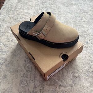 Dr. Martens Tan Mules